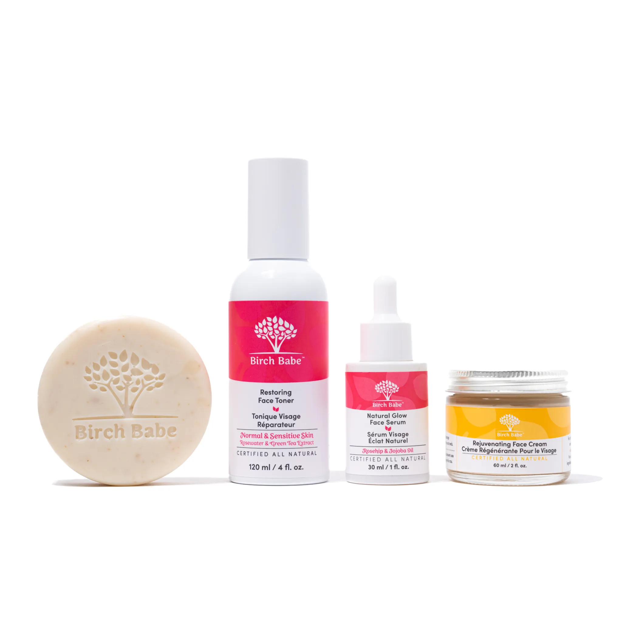 4 Step Skincare Bundle - Dry to Mature Skin