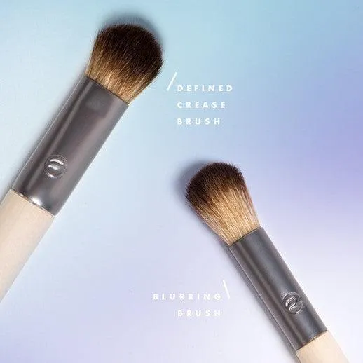 5 pcs Essential Makeup Brushes Set With Storage Tin - EcoTools