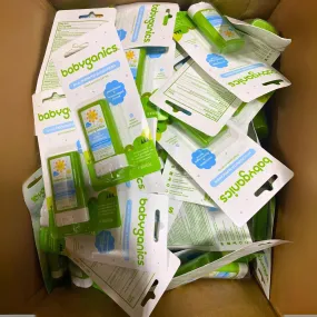 BabyGanics SPF 50 Mineral Sunscreen Stick 0.47 Oz (50 Pcs Lot)