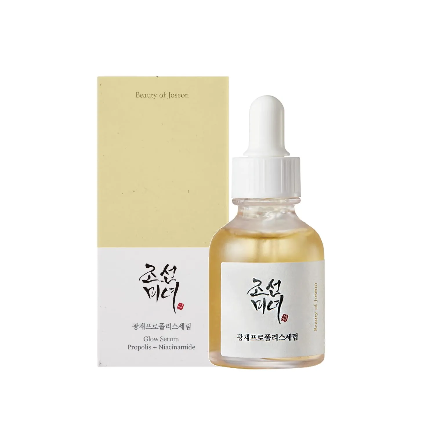 Beauty of Joseon Glow Serum with Propolis and Niacinamide - Hydrating, Soothing Solution for Uneven Skin Tone in Korean Skincare