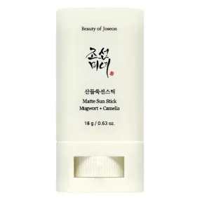 Beauty of Joseon Matte Sun Stick With Mugwort   Camelia Face & Body Sunscreen With SPF 50  & PA     18g