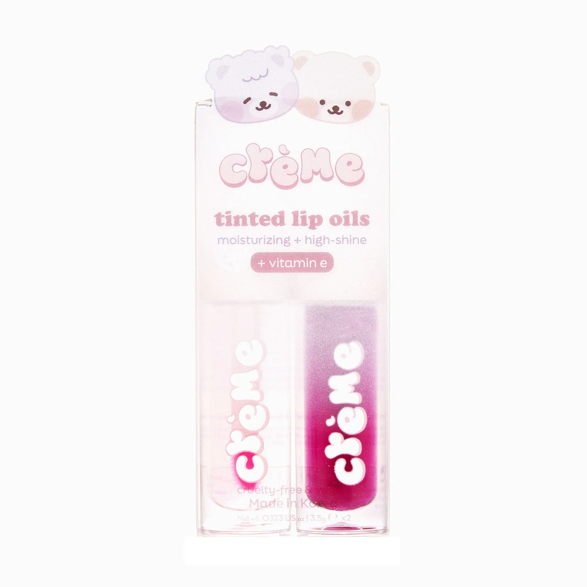 Boba Bears Tinted Lip Oils