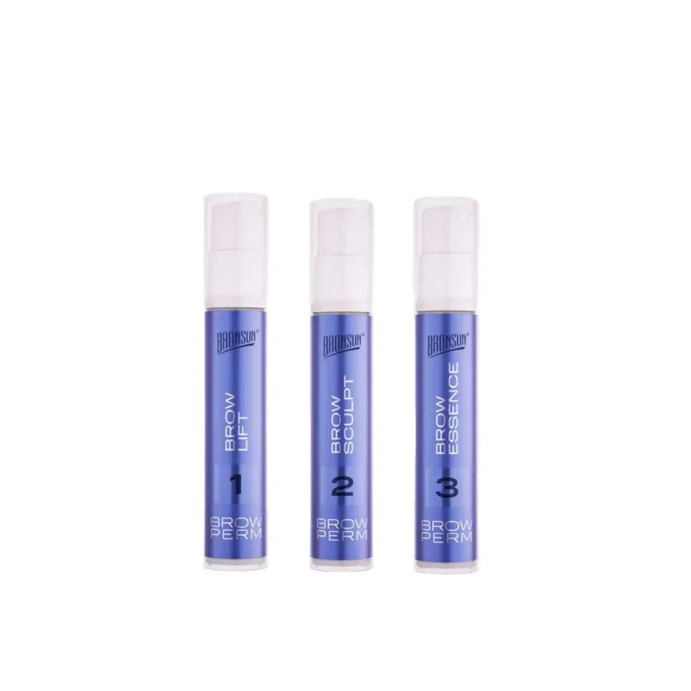 Bronsun Long-Term Brow Perm Composition Bundle- 3 Pieces