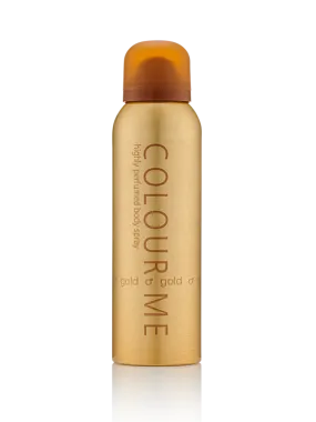 Color Me Body Spray Gold Femme Gold 150ml