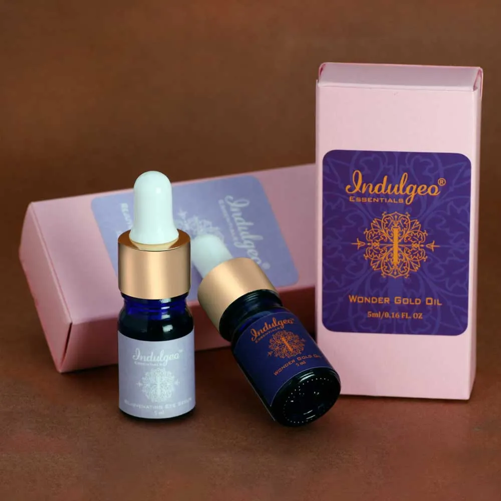 COMBO-Mini Wonder Gold Oil Mini Rejuvenating Eye Serum