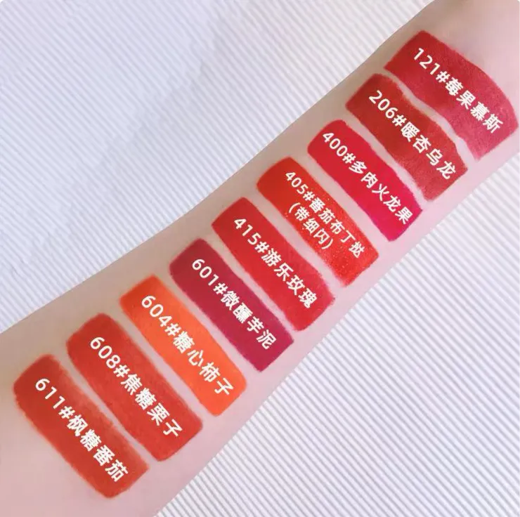 Cute Lollipop Matte Velvet Lip Gloss Waterproof & Long-lasting Lip Gloss
