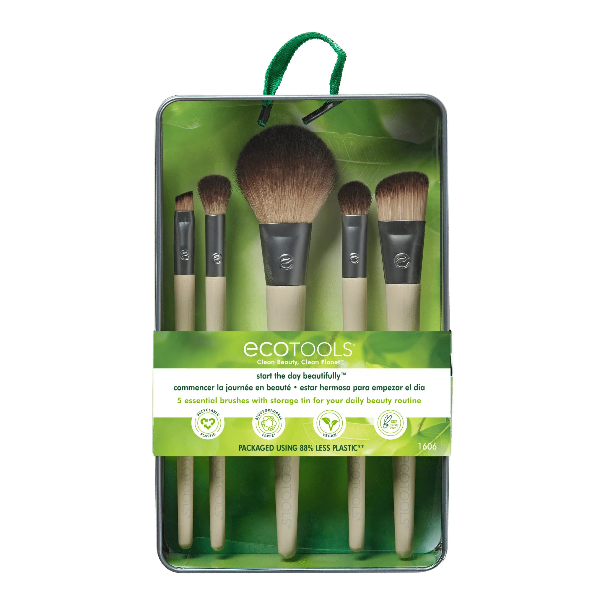 Ecotools Start The Day Beautifully Kit 5 Brushes