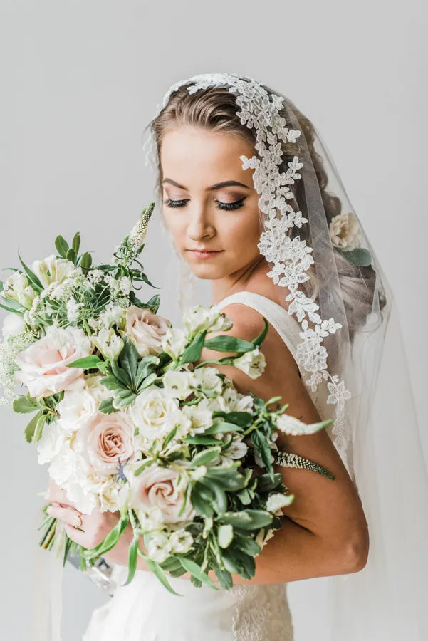 Ethereal Blush and White Styled Wedding
