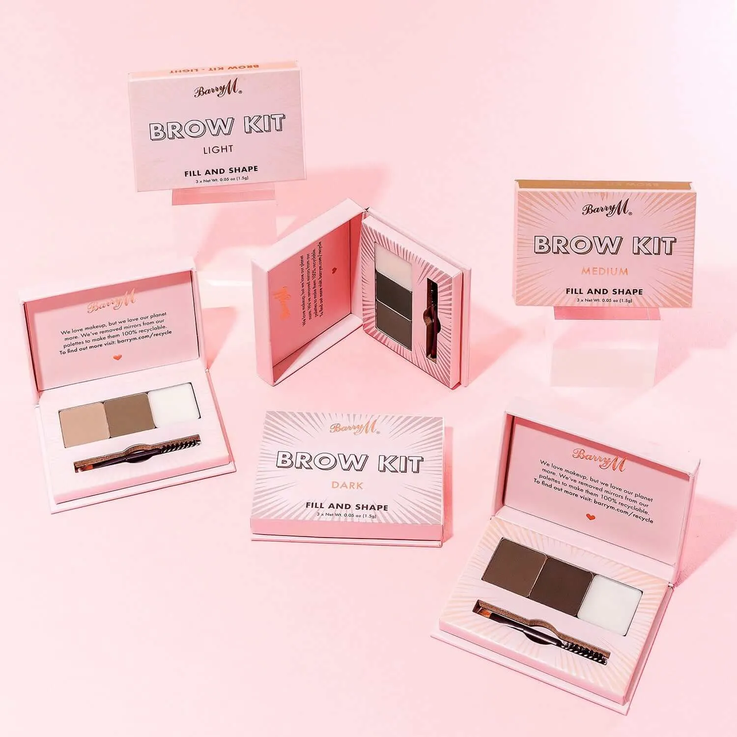 Fill and Shape Brow Kit | Light