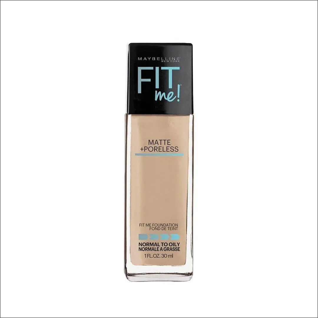 Fit Me Matte   Poreless Foundation - 118 Light Beige