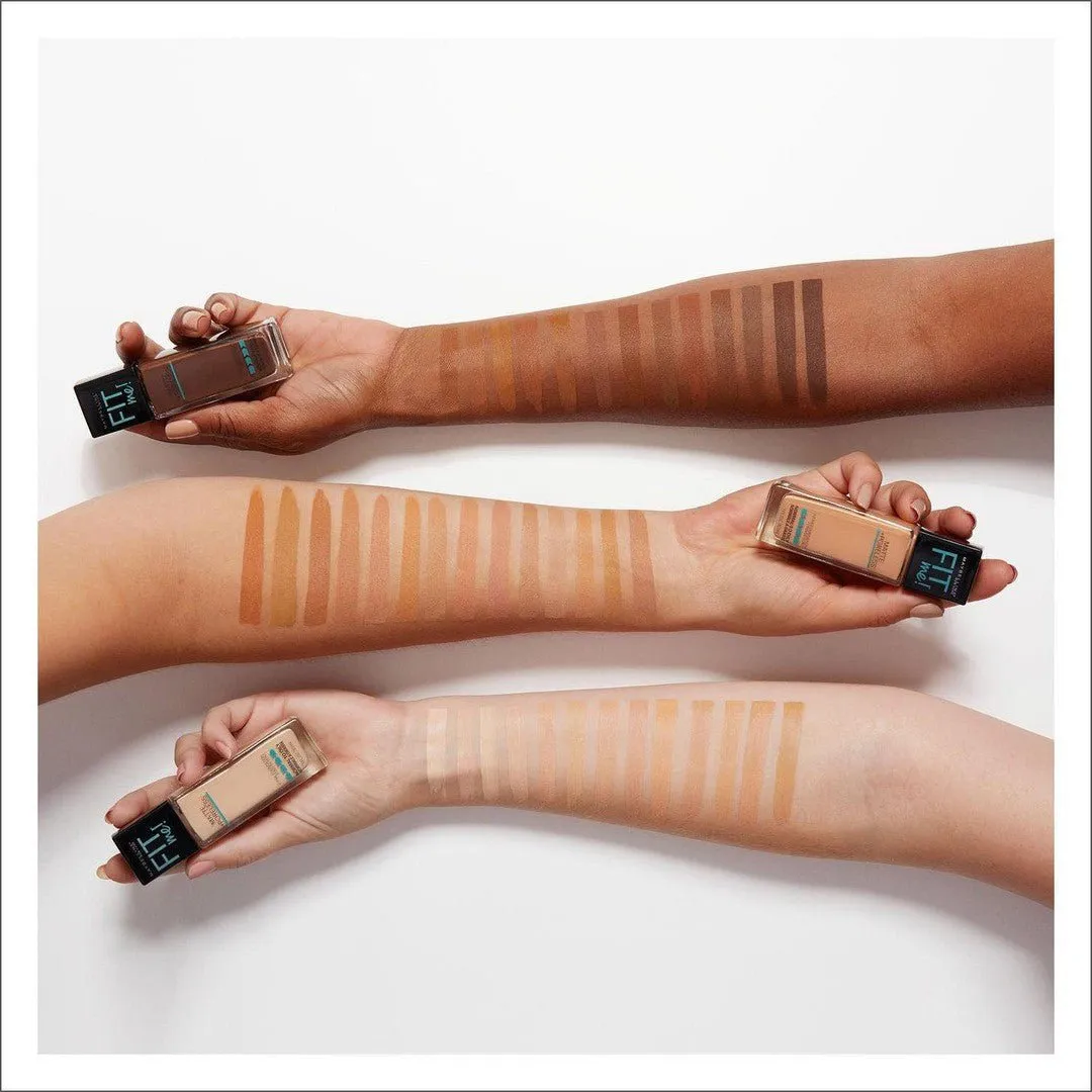Fit Me Matte   Poreless Foundation - 118 Light Beige