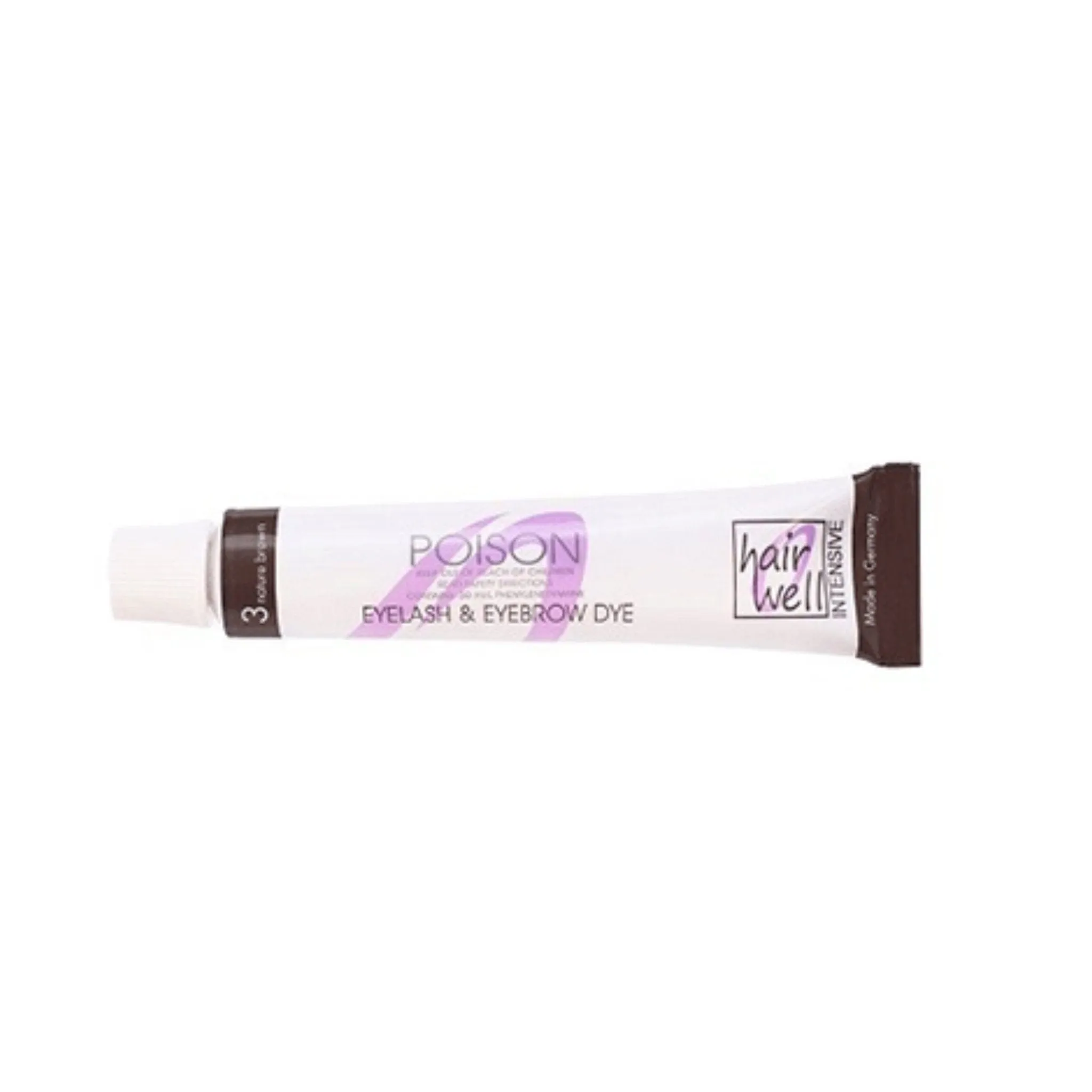 Hairwell 3 Natural Brown 20ml brow and lash tint