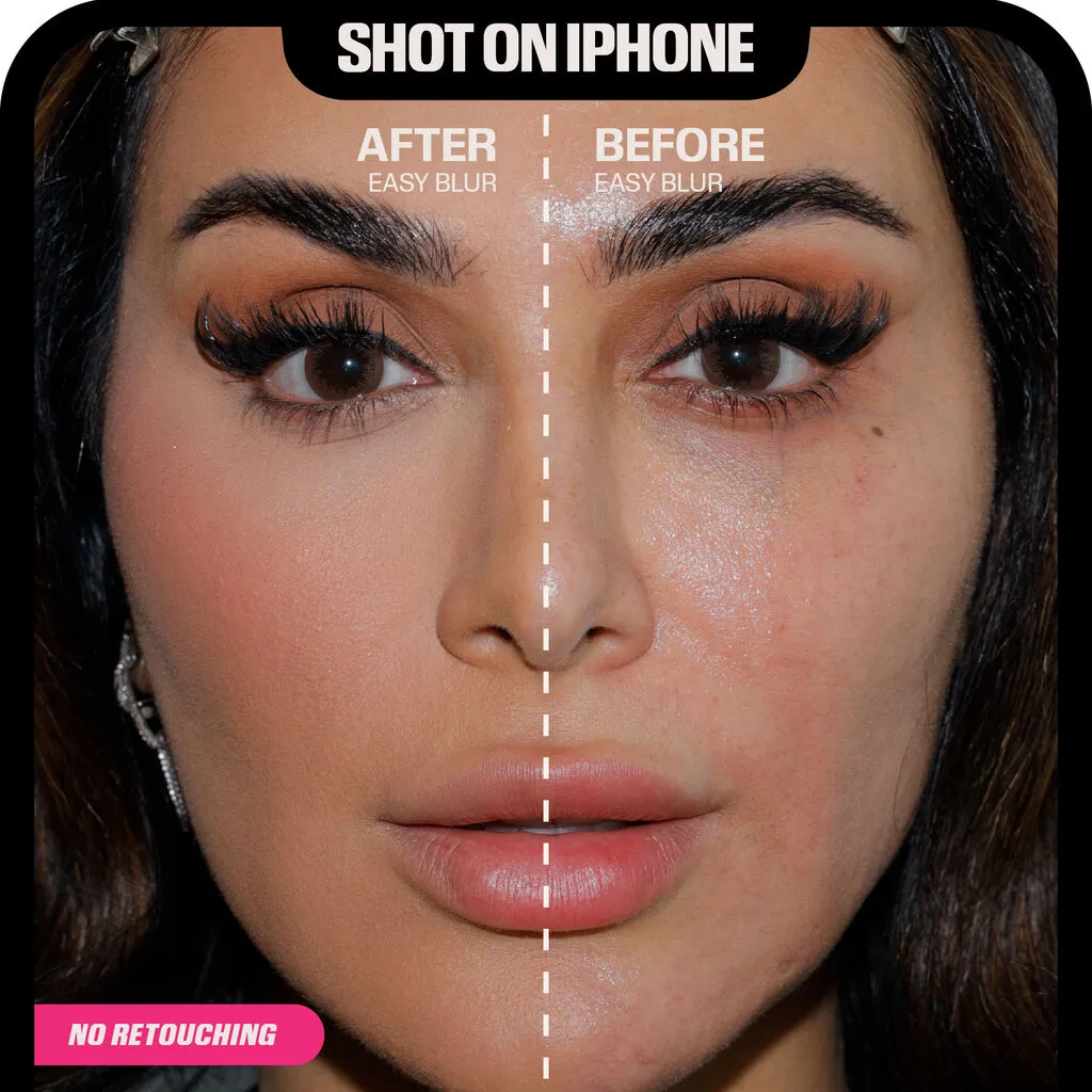 HUDA BEAUTY Easy Blur Natural Airbrush Foundation with Niacinamide (200 SHORTBREAD)