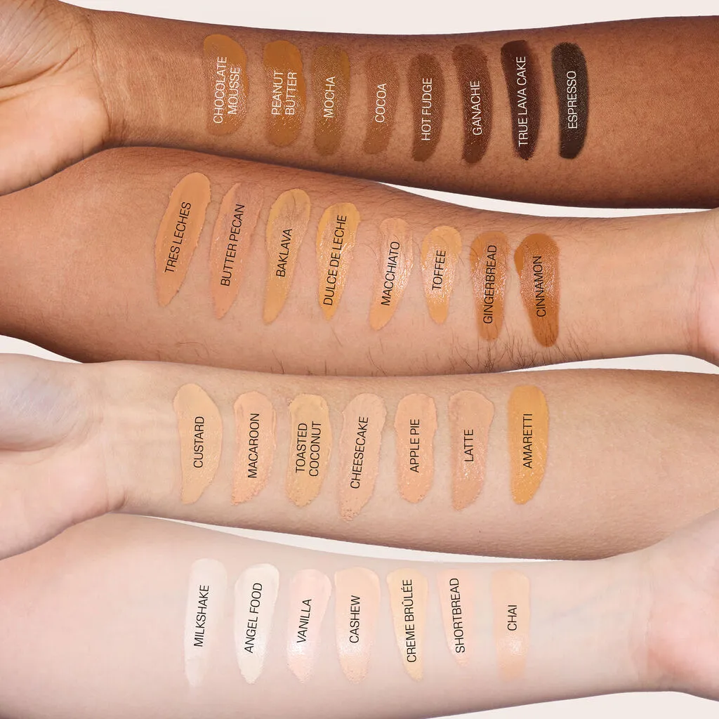 HUDA BEAUTY Easy Blur Natural Airbrush Foundation with Niacinamide (200 SHORTBREAD)