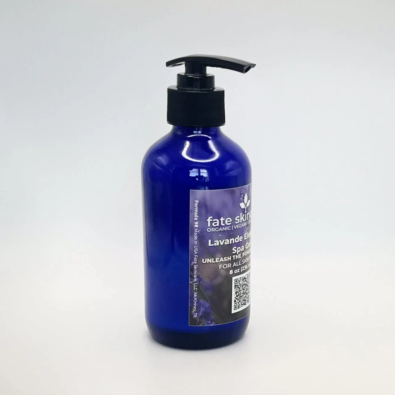 Lavande Élégance Spa Cream Cleanser- Luxurious Plant-Based Cleansing 8 ounce (236 ml)
