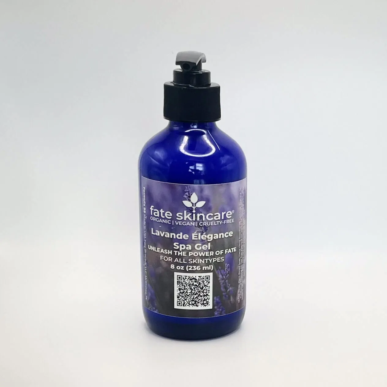 Lavande Élégance Spa Cream Cleanser- Luxurious Plant-Based Cleansing 8 ounce (236 ml)