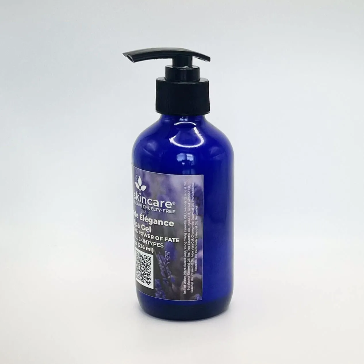 Lavande Élégance Spa Cream Cleanser- Luxurious Plant-Based Cleansing 8 ounce (236 ml)