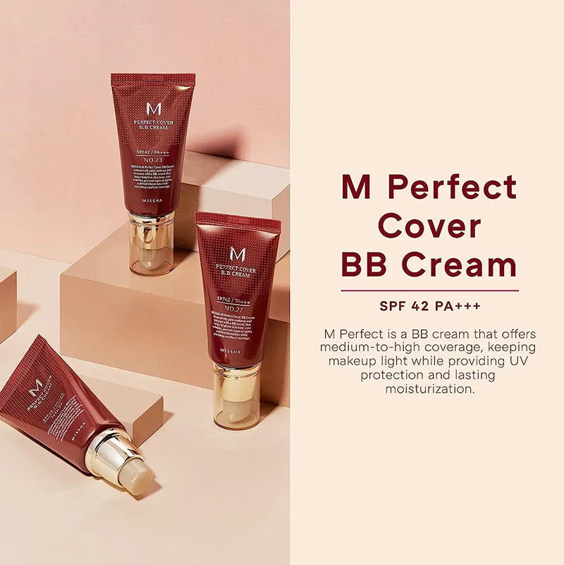 M Perfect Covering BB Cream SPF42 PA   