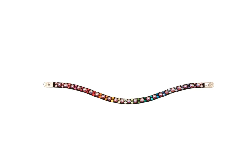 Magic Tack Browband Long Curved Browband