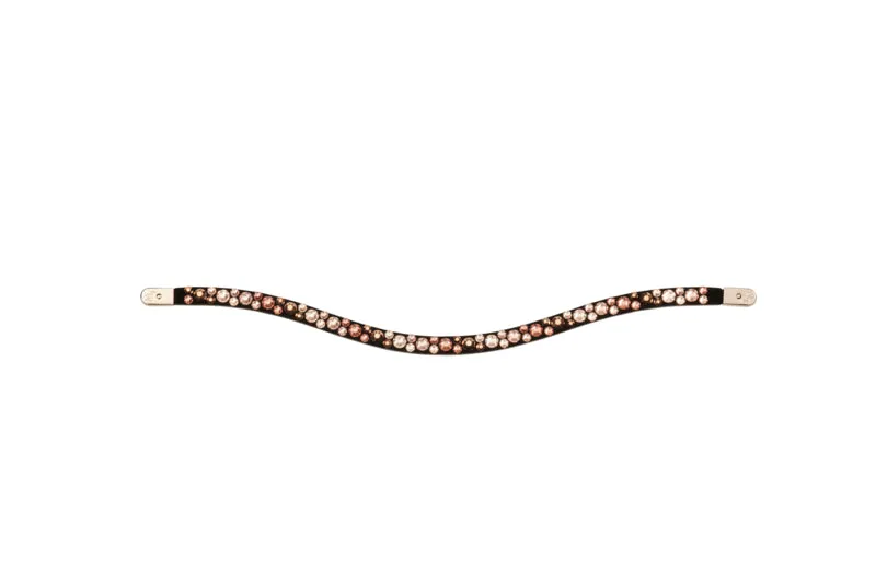 Magic Tack Browband Long Curved Browband