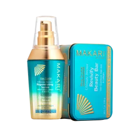 MAKARI - Blue Crystal Serum Soap Duo (2 pc set)