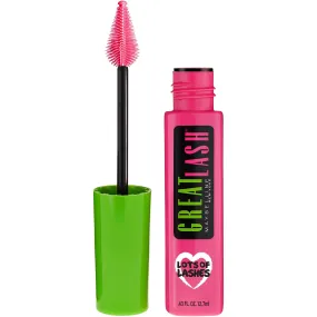 Maybelline Makeup Great Lash Lots Of Lashes Washable Mascara, Blackest Black Mascara, 0.43 fl oz