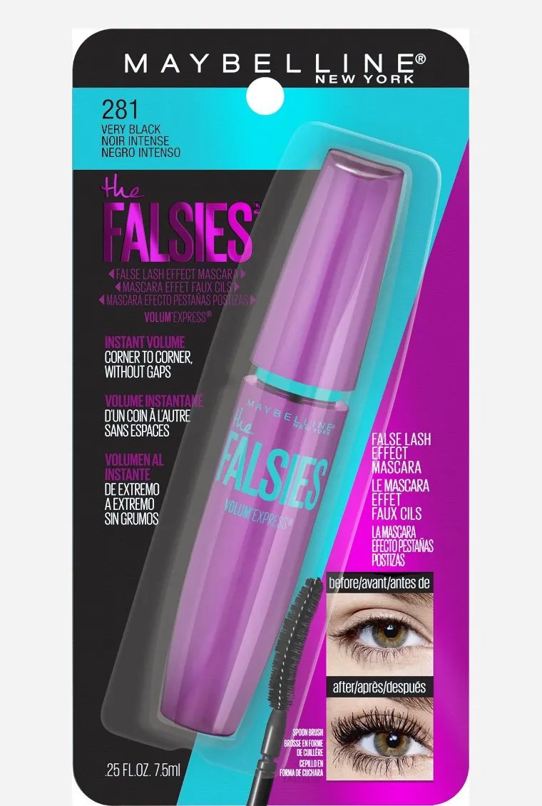 Maybelline New York Makeup Volum' Express The Falsies Waterproof Mascara, Brownish Black, 0.25 fl. oz.