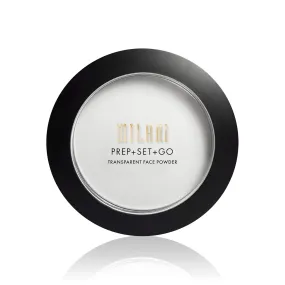 Milani Prep   Set   Go Transparent Face Powder Cruelty-Free Primer & Setting Powder - Control Shine & Set Makeup for Long-Lasting Wear