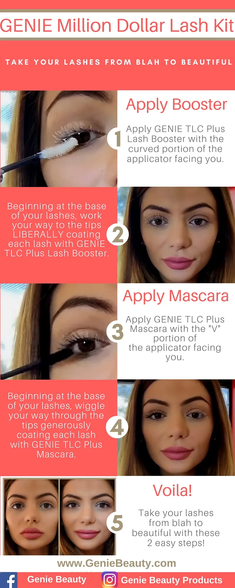 Million Dollar last kit (booster   mascara)