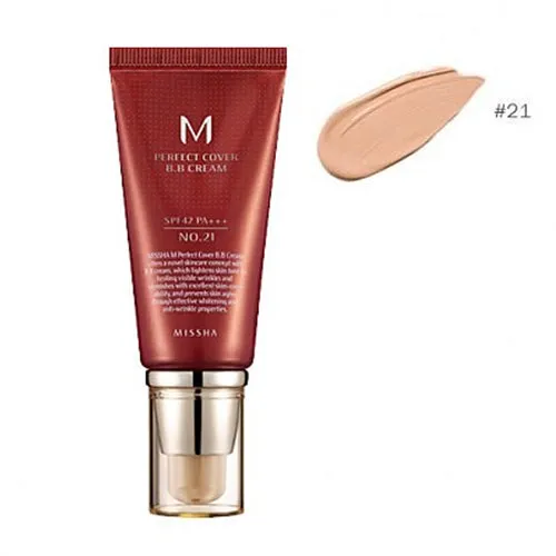[Missha] M Perfect Covering BB Cream SPF42 PA    (7 colors)