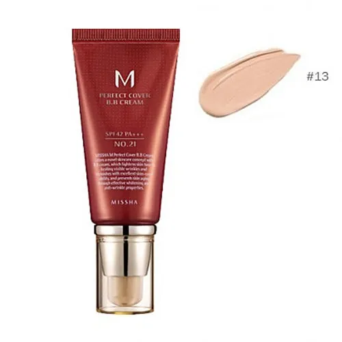 [Missha] M Perfect Covering BB Cream SPF42 PA    (7 colors)