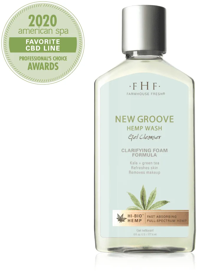New Groove® Hemp Wash Gel Cleanser