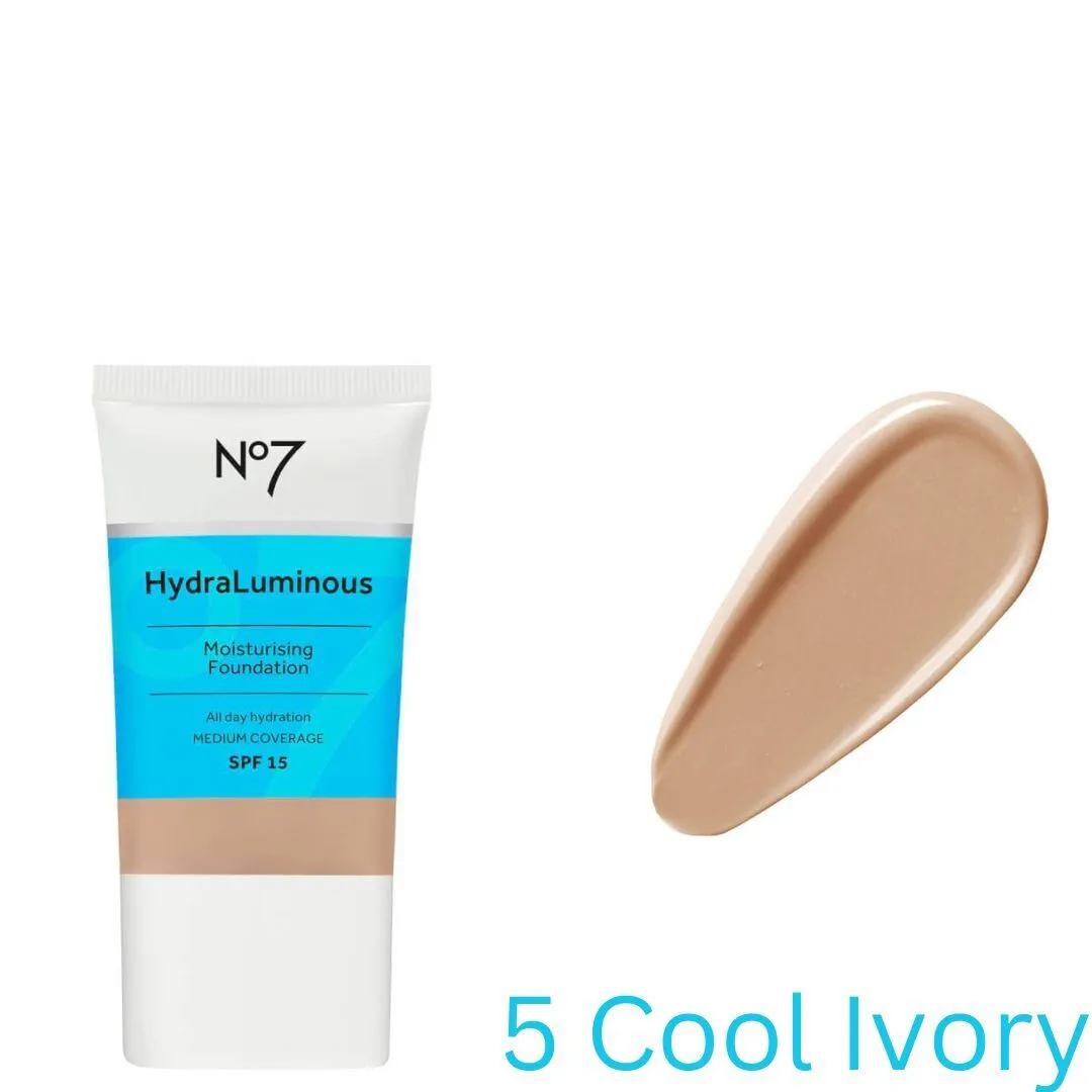 No7 HydraLuminous Moisturising Foundation 30ml