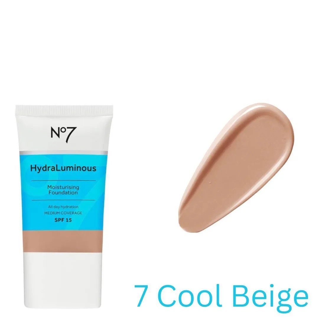 No7 HydraLuminous Moisturising Foundation 30ml