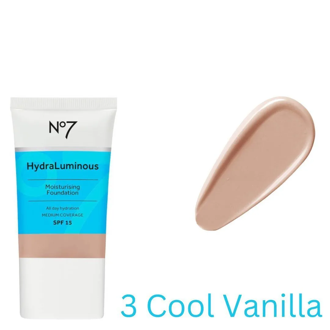 No7 HydraLuminous Moisturising Foundation 30ml
