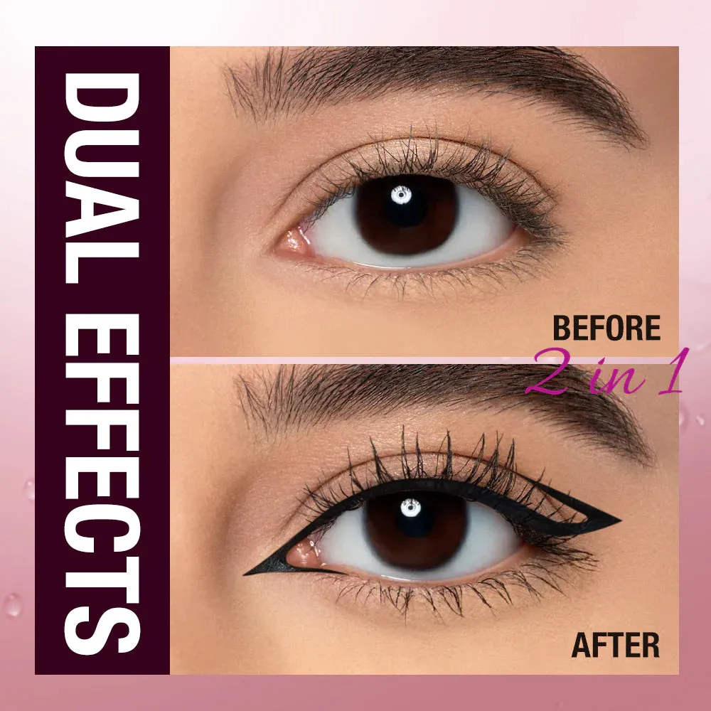 O.TWO.O 2 in 1 CHARMING EYE EYELINER MASCARA