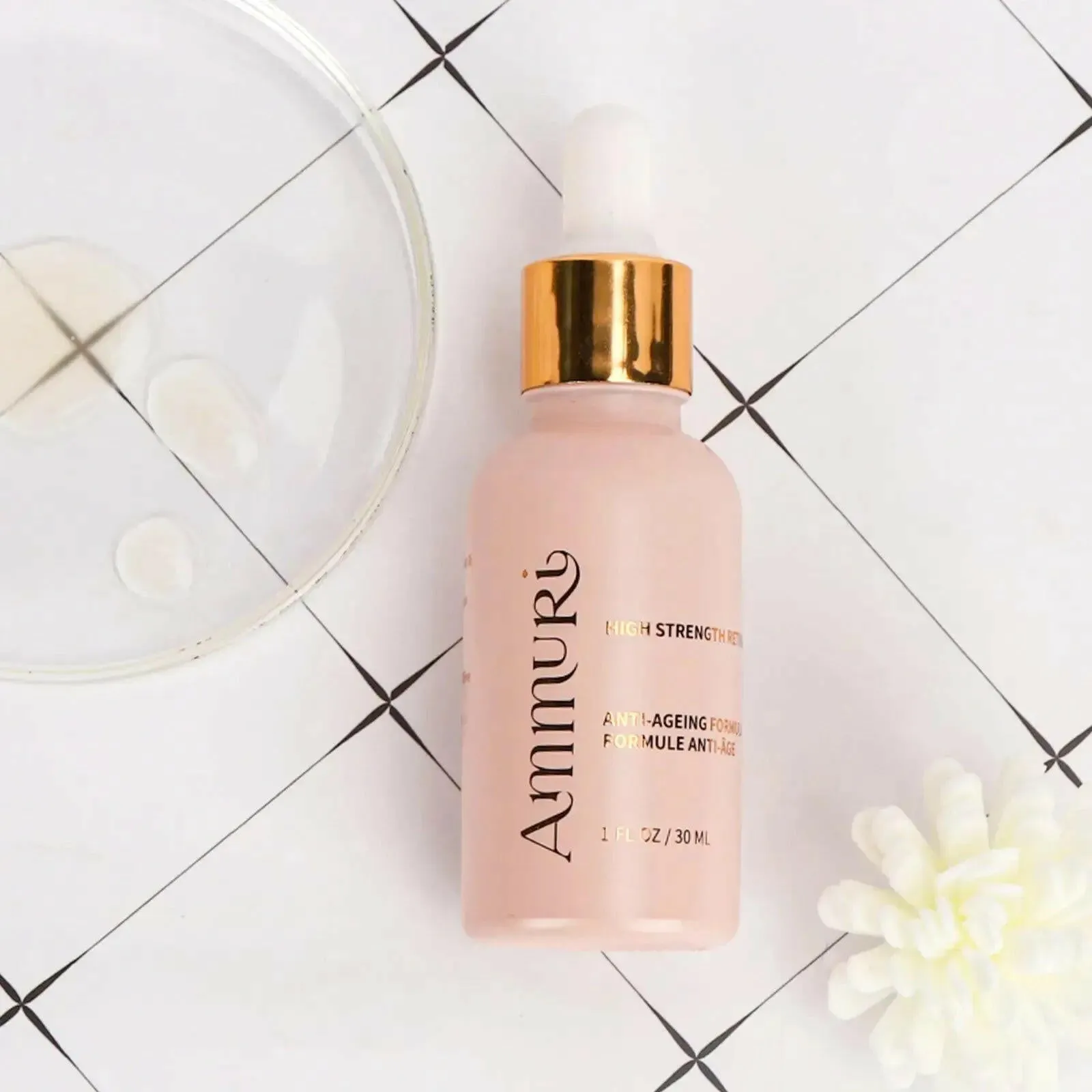 Retinol Face Serum 3.5% High Strength 30ml - with Hyaluronic acid, Vitamin C, E, B3, Aloe Vera