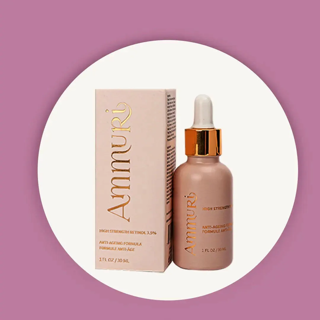 Retinol Face Serum 3.5% High Strength 30ml - with Hyaluronic acid, Vitamin C, E, B3, Aloe Vera