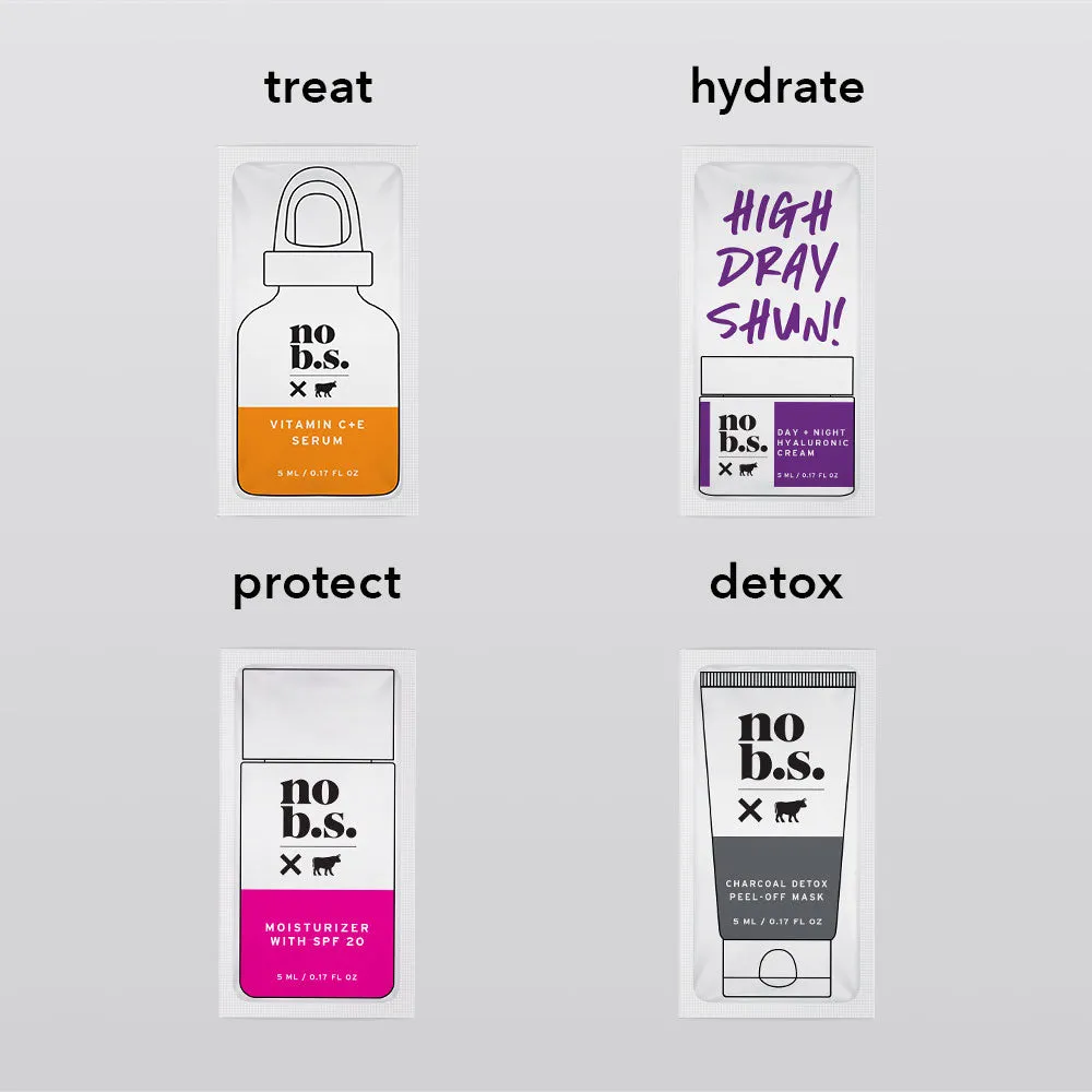 Skincare Discovery kit (Retinol Night Cream   Caffeine Eye Cream   4 Testers)