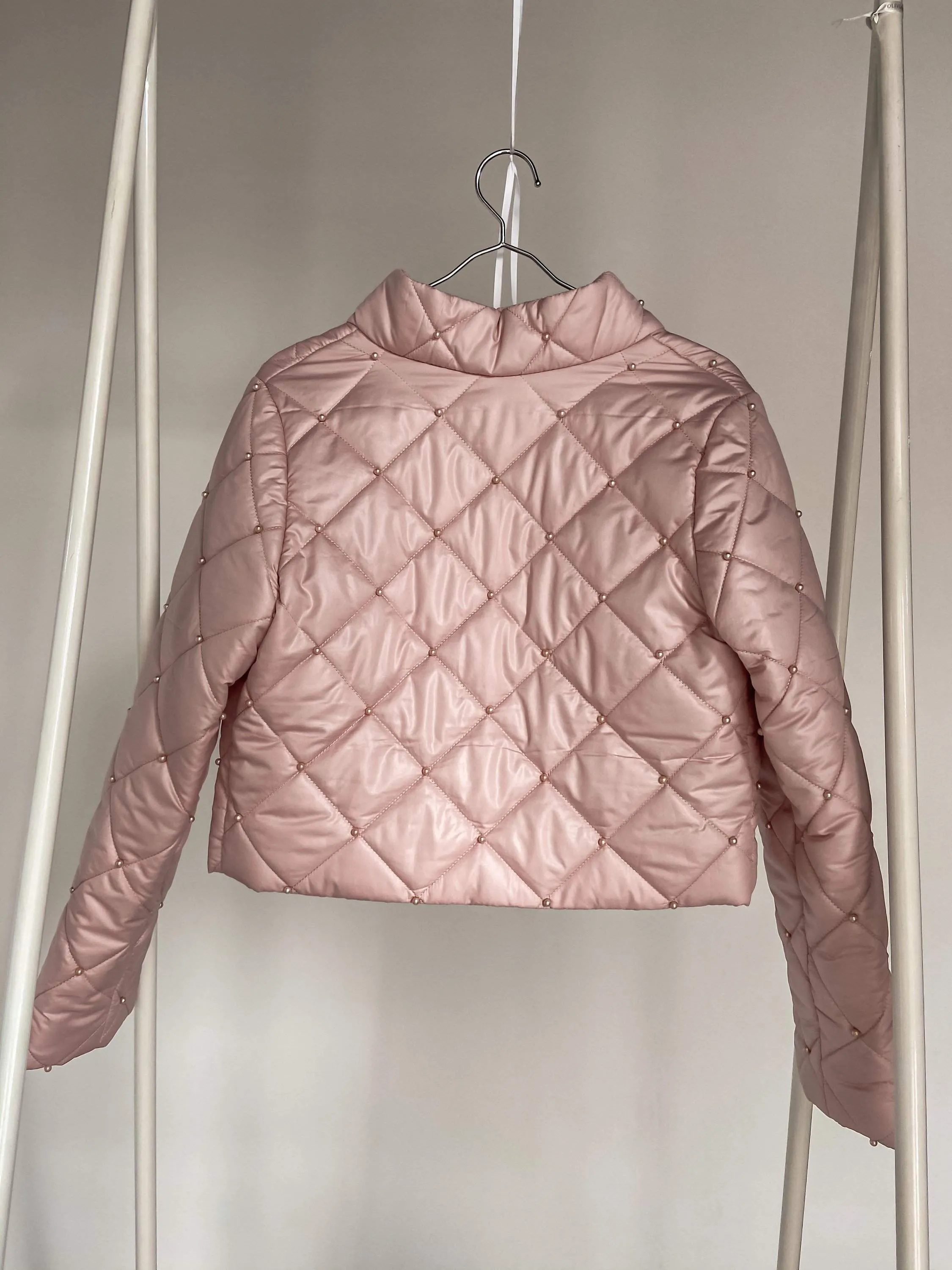 Soft Pink Bridal Jacket J 315 | Ready-to-Ship