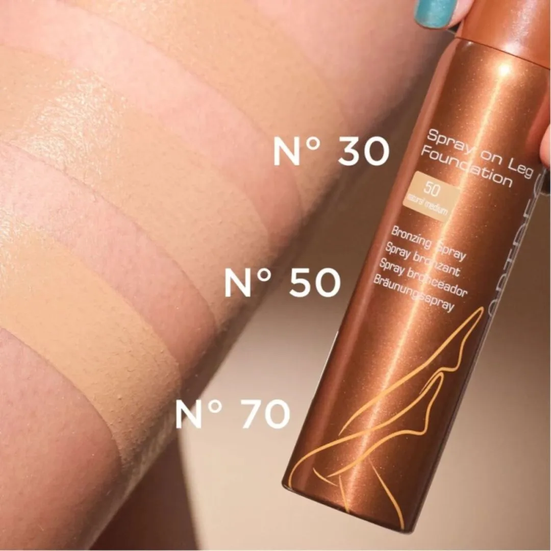 Spray On Leg Foundation 30 Medium Dark