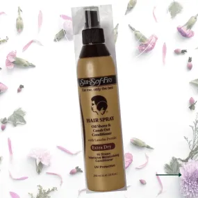 Sta Sof Fro Oil Sheen and Comb Out Conditioner Extra-Dry Hair Spray