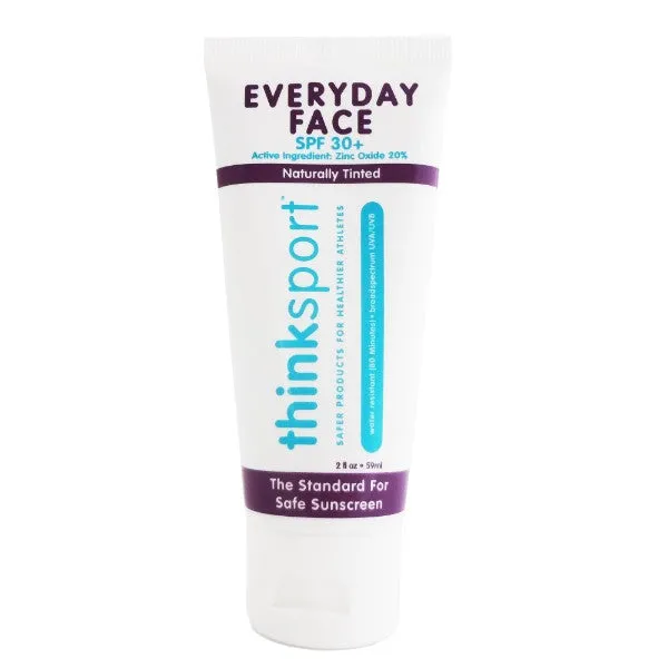 THINKSPORT - Safe Everyday Face Sunscreen SPF 30  (1.9 oz / 59 ml)