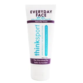 THINKSPORT - Safe Everyday Face Sunscreen SPF 30  (1.9 oz / 59 ml)