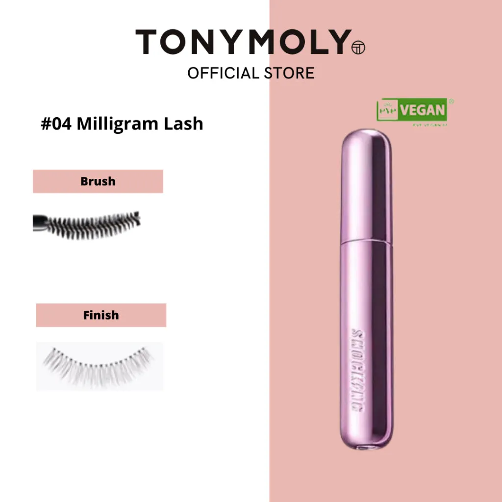 TONYMOLY The Shocking Cara Vegan Milligram lash long lash effect 04  ماسكارا الياف للرموش لاضافة الطول