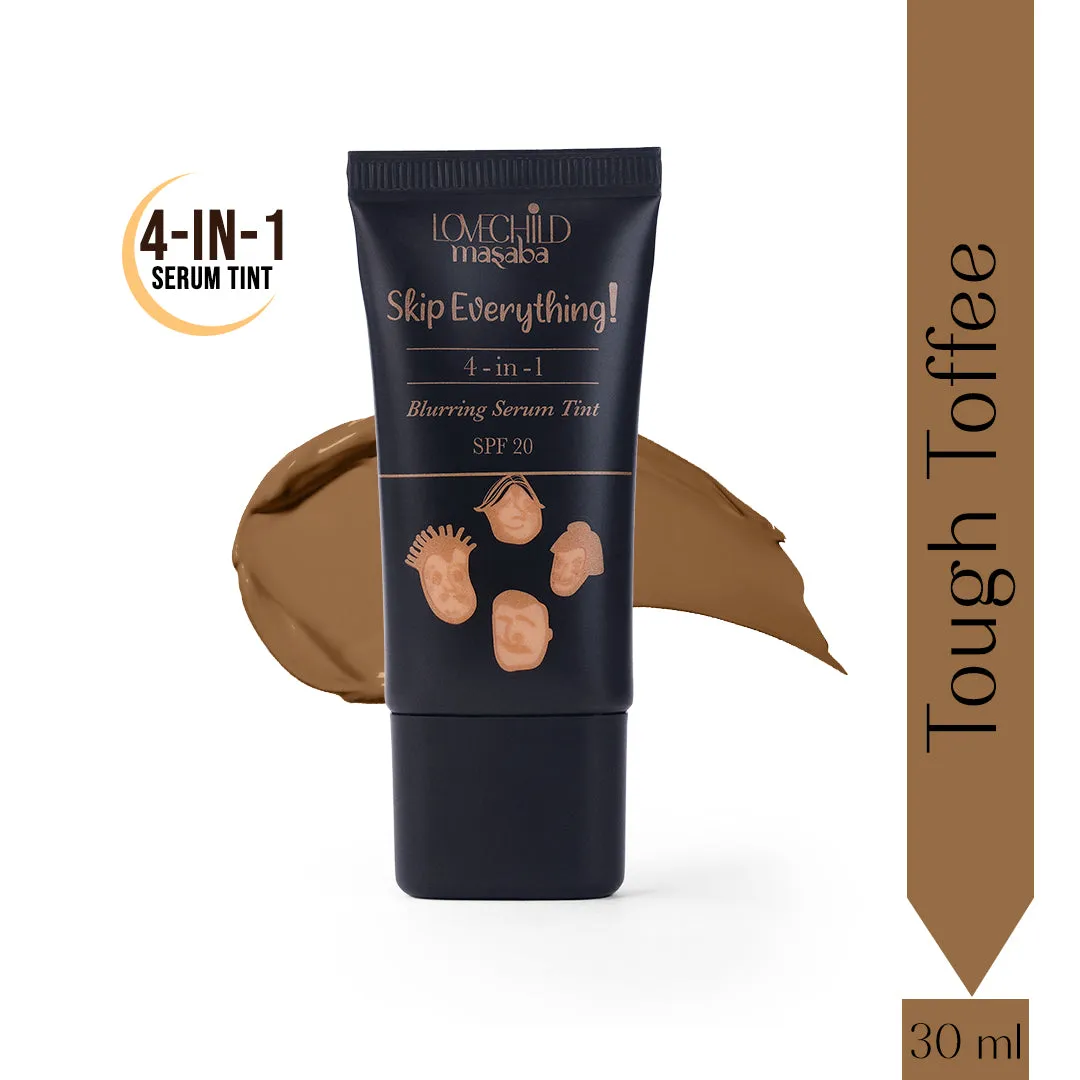 Tough Toffee- Skip Everything Blurring Serum Skin Tint  4-in-1 Benefits