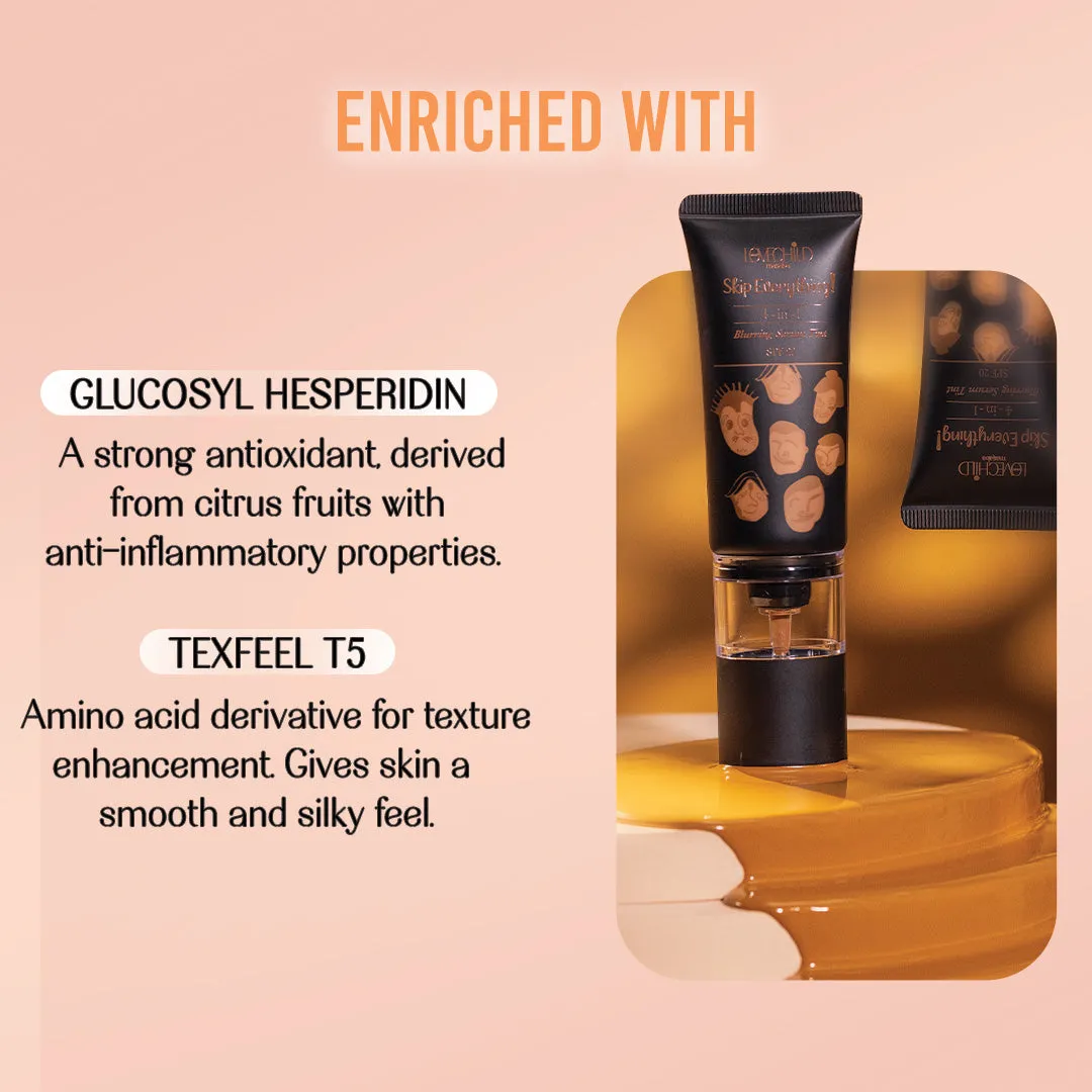 Tough Toffee- Skip Everything Blurring Serum Skin Tint  4-in-1 Benefits