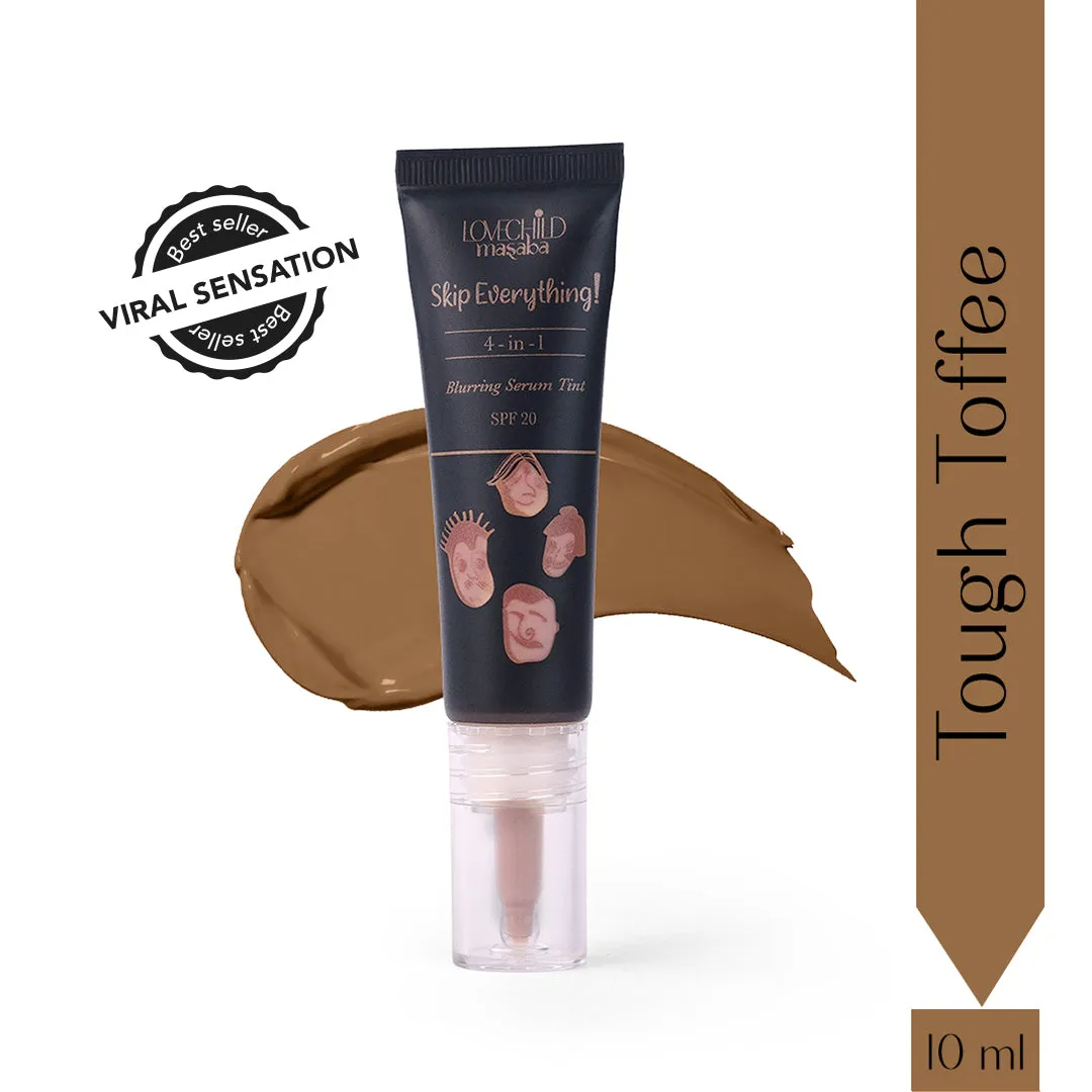 Tough Toffee- Skip Everything Blurring Serum Skin Tint  4-in-1 Benefits