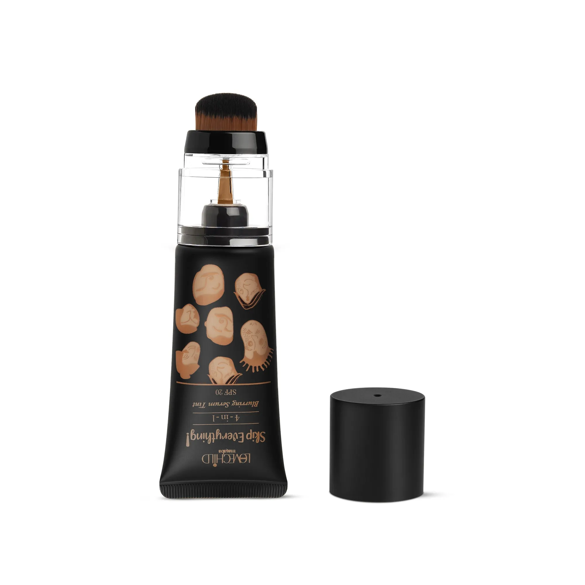 Tough Toffee- Skip Everything Blurring Serum Skin Tint  4-in-1 Benefits