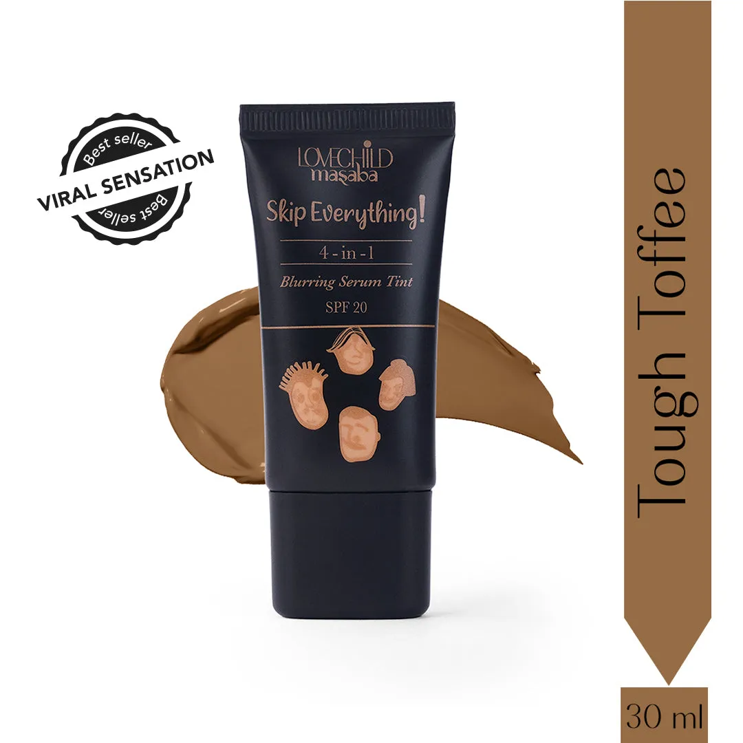 Tough Toffee- Skip Everything Blurring Serum Skin Tint  4-in-1 Benefits